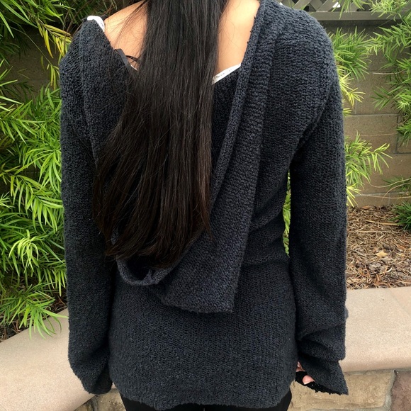 Black Roxy Sweater! - Picture 2 of 3
